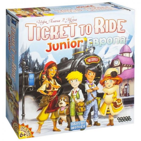 Билет на поезд Junior: Европа / Ticket to Ride Junior: Europe